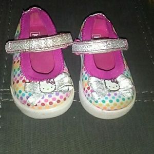 Hello Kitty Glitter Keds Mary Jane Sneakers Baby
